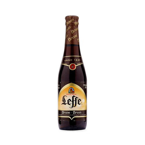Bia Bỉ Leffe Bruin màu đen 6,5% (chai 330ml)
