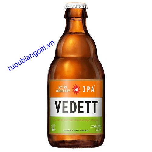 Bia Vedett IPA 5,5% - Chai 330ml