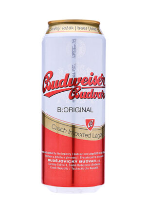 Bia Budweiser Budvar Tiệp5 % lon 500ml