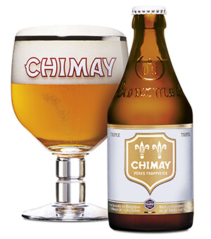 Bia Chimay trắng 8% chai 330ml