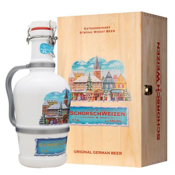 Bia Đức Schorschweizen 13% (chai 2000ml) Hộp Quà Bia Đức Schorschweizen 13% (chai 2000ml) Hộp Quà