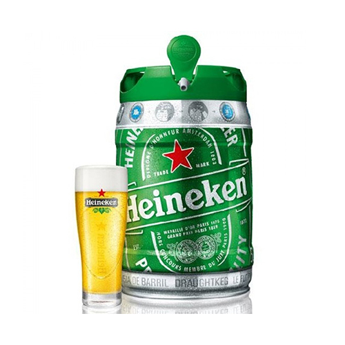 Bia Heineken Hà Lan 5% boom 5 lít