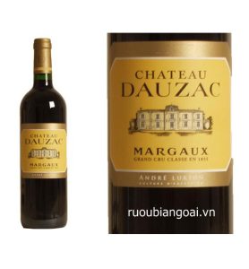Rượu vang Pháp rượu vang Chaateau Dauzac Margaux