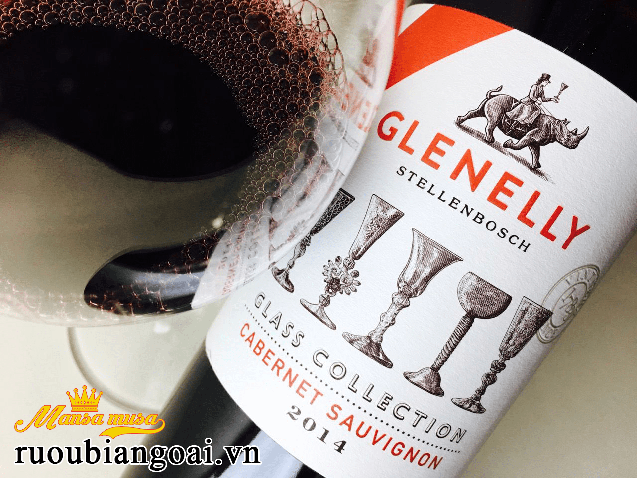 Vang Glenelly Glass Collection Cabernet Sauvignon 2014