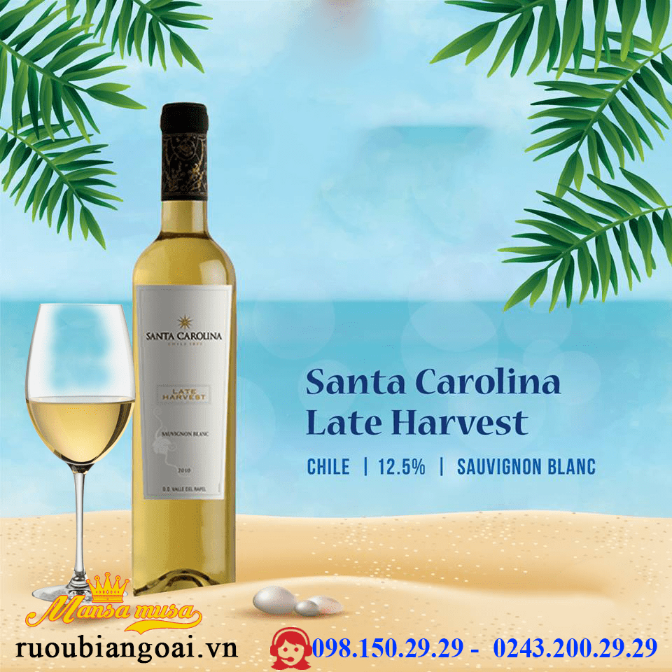 Vang Late Harvest Sauvignon Blanc 2016