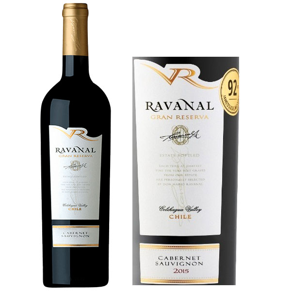 Rượu Vang Chile Ravanal Gran Reserva Cabernet Sauvignon