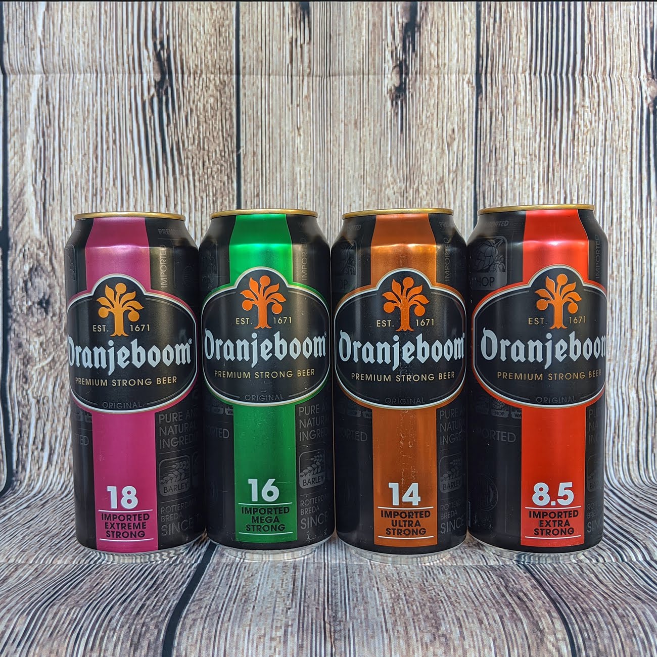 Bia Hà Lan Oranjeboom Premium Strong 16%