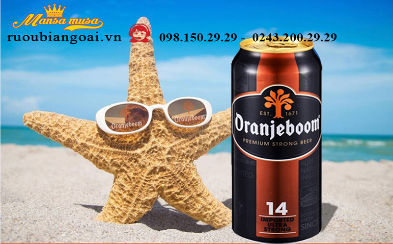 Bia Hà Lan Oranjeboom Premium Strong 14%