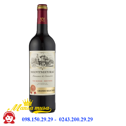 Vang Pháp Montmeyrac Vin Rouge Grand Selection
