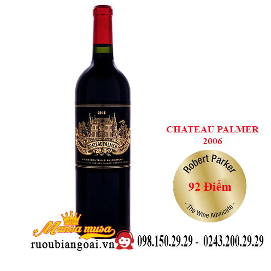 Rượu vang Pháp Chateau Palmer 2006