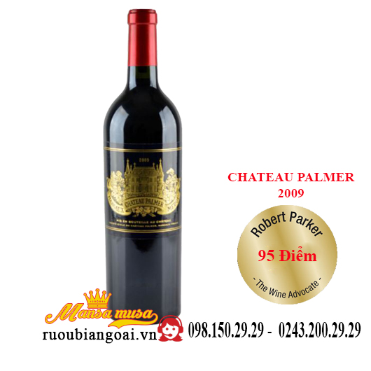 Rượu vang Pháp Chateau Palmer 2009