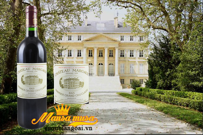 Thưởng thức rượu vang đỏ pháp Chateau Margaux 1995