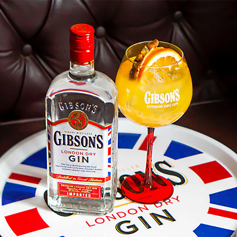 rượu gin gibson’s london dry