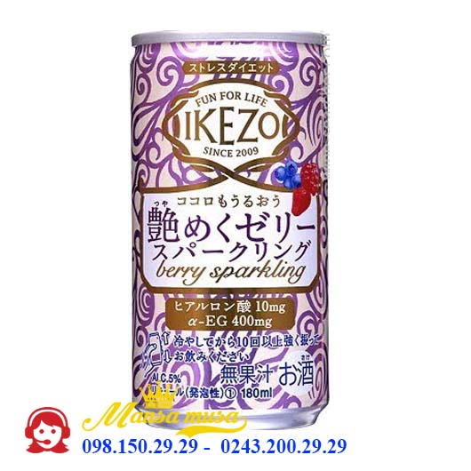 Rượu Ikezo Berry Mix Sparkling