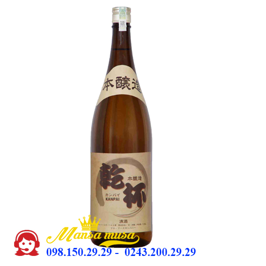 Rượu Sake Kanpai 1800 ml