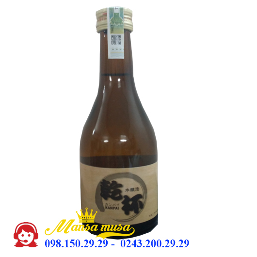 Rượu Sake Kanpai 300ml