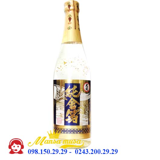 Rượu Sake Ozeki Junmai Gold Flake