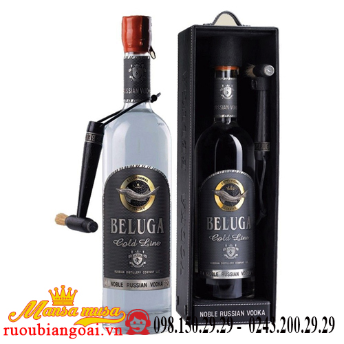 Rượu Vodka Beluga Gold Line