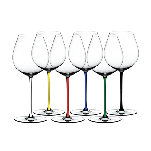 Bộ 6 Ly Riedel Fatto A Mano Set Old World Pinot Noir
