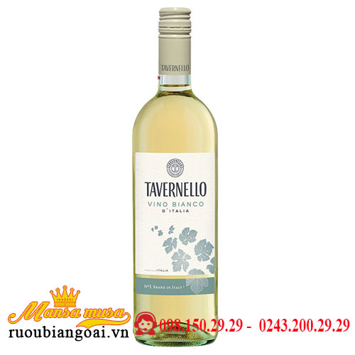 Rượu Vang Tavernello Vino Bianco D’italia