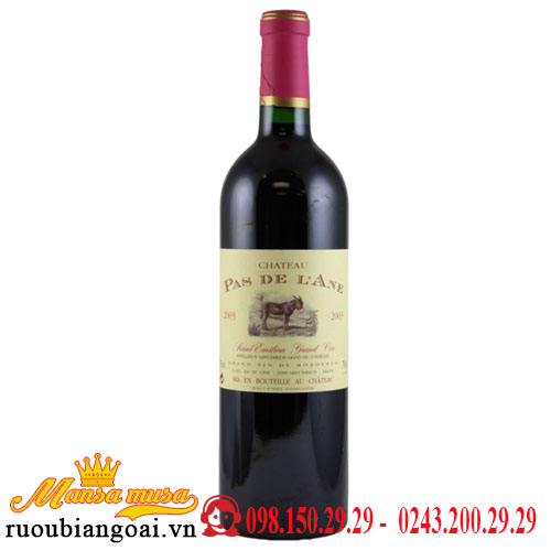 Rượu Vang Pháp Chateau Pas De LAne Grand Cru
