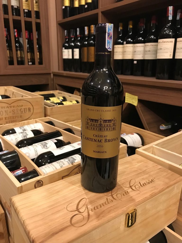 Rượu Vang Đỏ Château Cantenac Brown 2015