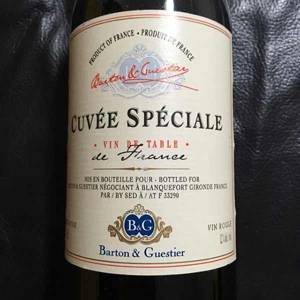 Rượu Vang Pháp B&G Cuvee Speciale Rouge VIN Rouge
