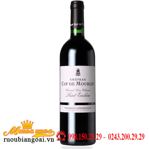 Rượu Vang Chateau Cap De Mourlin 2016 | Rượu Vang Pháp