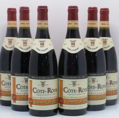 Rượu Vang Pháp Vidal Fleury Cotes Du Rhone Rouge 2015 