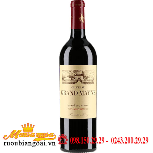 Rượu Vang Chateau Grand Mayne 2014 | Rượu Vang Pháp