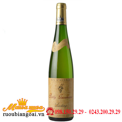 Rượu Vang Rolly Gassmann De Rorschwihr Riesling | Rượu Vang Pháp