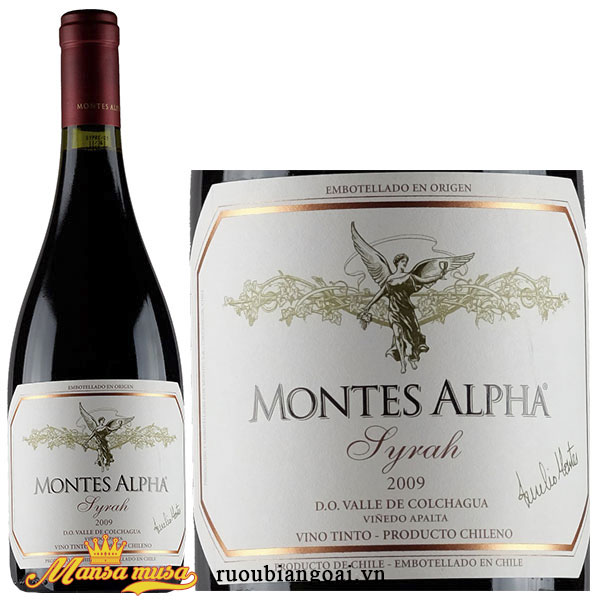 Rượu Vang Montes Alpha Syrah - Rượu Vang Chile