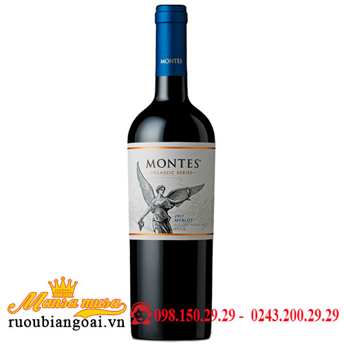 Rượu Vang Montes Classic Series Merlot - Rượu Vang Chile