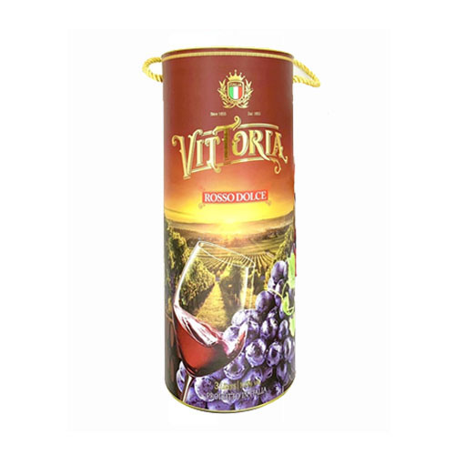 Vang Ống Ngọt Vittoria Rosso Semidolce