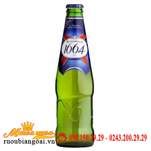 Bia 1664 Kronenbourg 5,3% Pháp – 20 chai 250ml