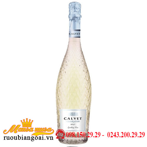 Rượu Vang Calvet Celebration Sparkling Blanc de Blanc | Vang Pháp
