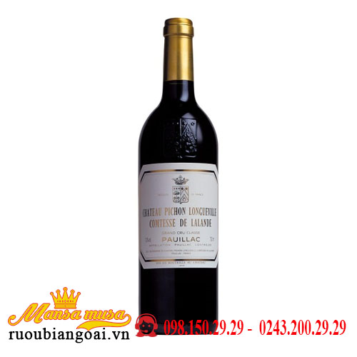 Rượu Vang Pháp Chateau Pichon Longueville Comtesse Lalande 2014