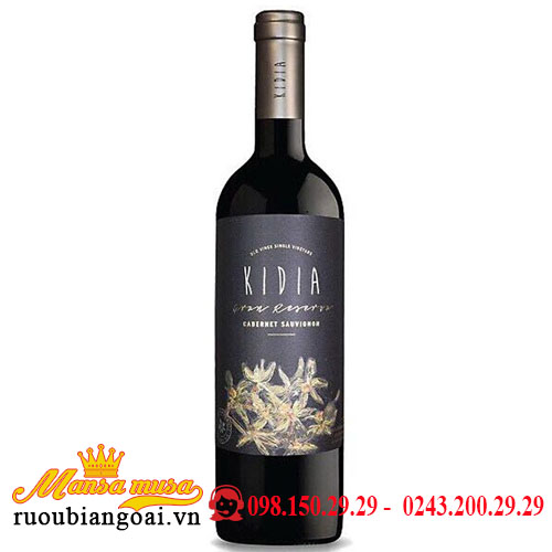 Rượu Vang Kidia Gran Reserva Cabernet Sauvignon | Rượu Vang Chile