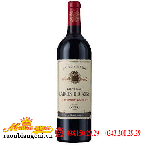 Rượu Vang Chateau Larcis Ducasse 2014