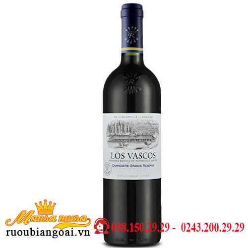 Rượu Vang Los Vascos Gran Reserva Carmenere 