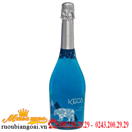 Rượu Vang Nổ Keos Blue Moscato | Rượu Vang Tây Ban Nha