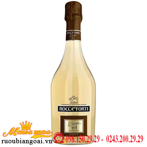 Rượu Vang Nổ Rocca dei Forti Cuvée n°1 Extra Dry | Rượu Vang Ý