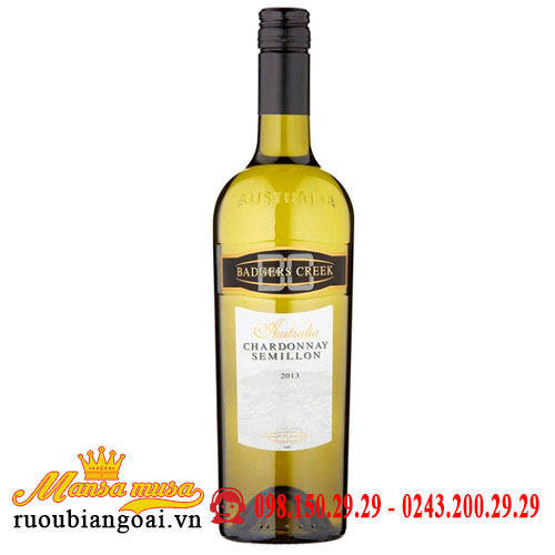 Rượu vang Badgers Creek Chardonnay Semillon | Rượu Vang Úc