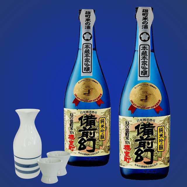 Sake Sakura Muromachi Junmai Ginjo Bizen Maroboshi 15-16% 720ml-1
