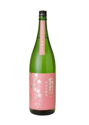 Sake Sakuragao Tokubetsu Junmai 15% 1800ml