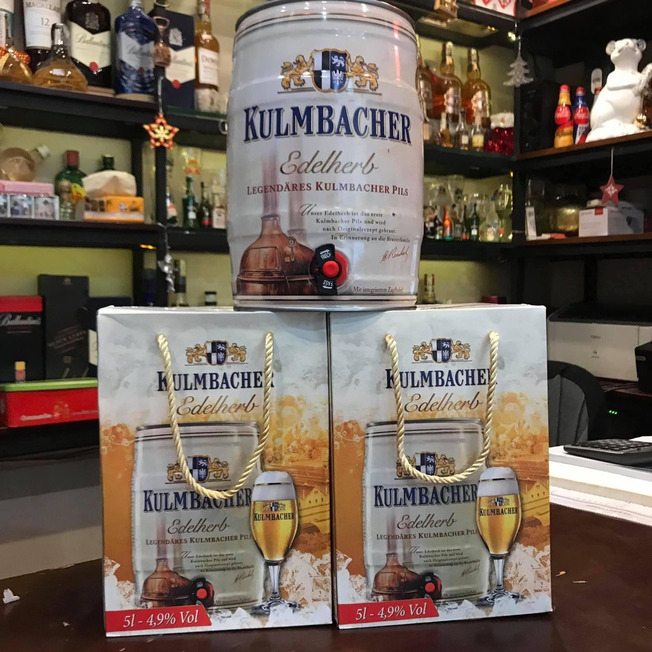 Bia kulmbacher 5l
