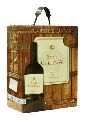 rượu vang bịch bib santa chilena 3l