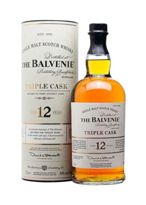rượu whisky balvenie 12 năm triple cask