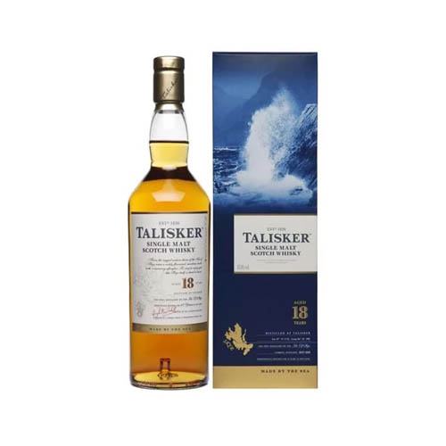 rượu whisky talisker 18 năm