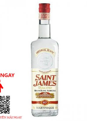 Rượu Saint James Agricole Blanc